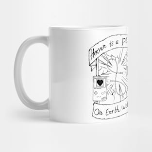 Video Games - Illustrated Lyrics inverted Mug